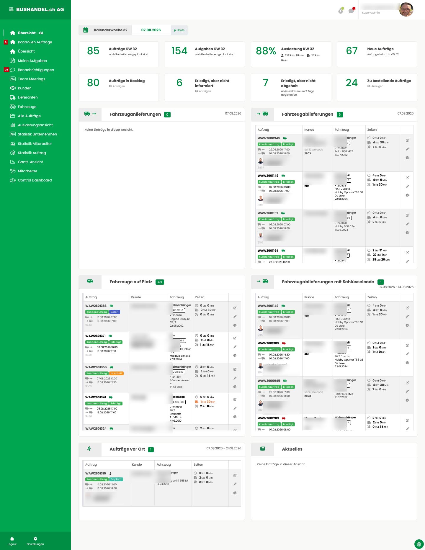 WERK+ Werkstattsoftware – Screenshot 2