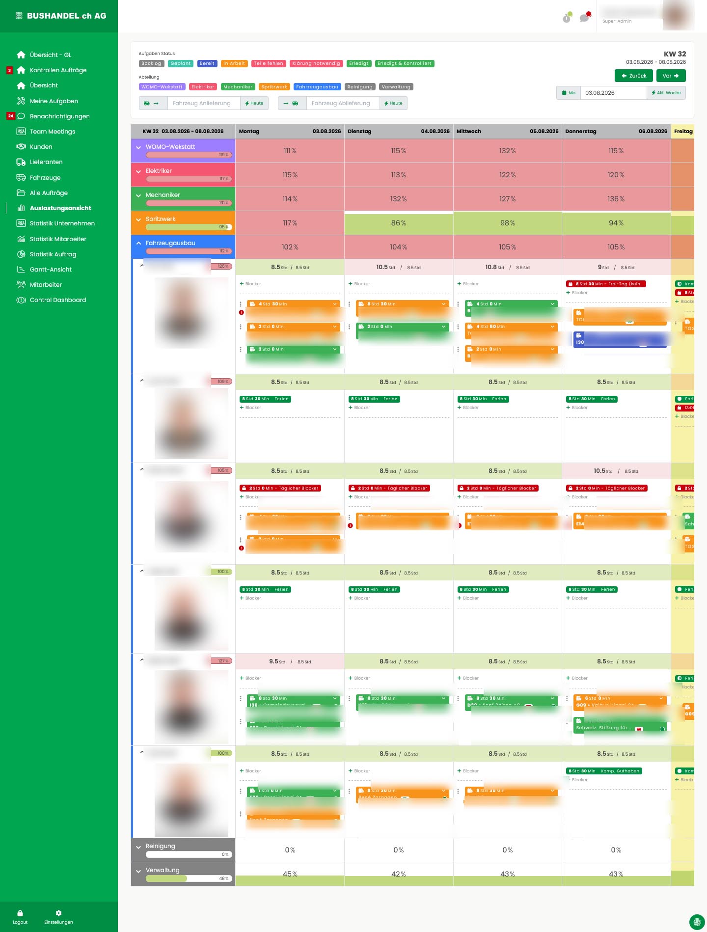 WERK+ Werkstattsoftware – Screenshot 4