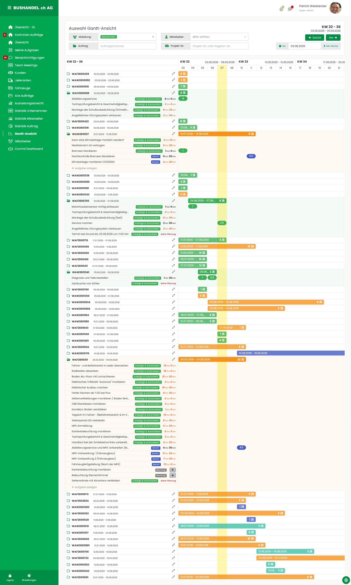 WERK+ Werkstattsoftware – Screenshot 5